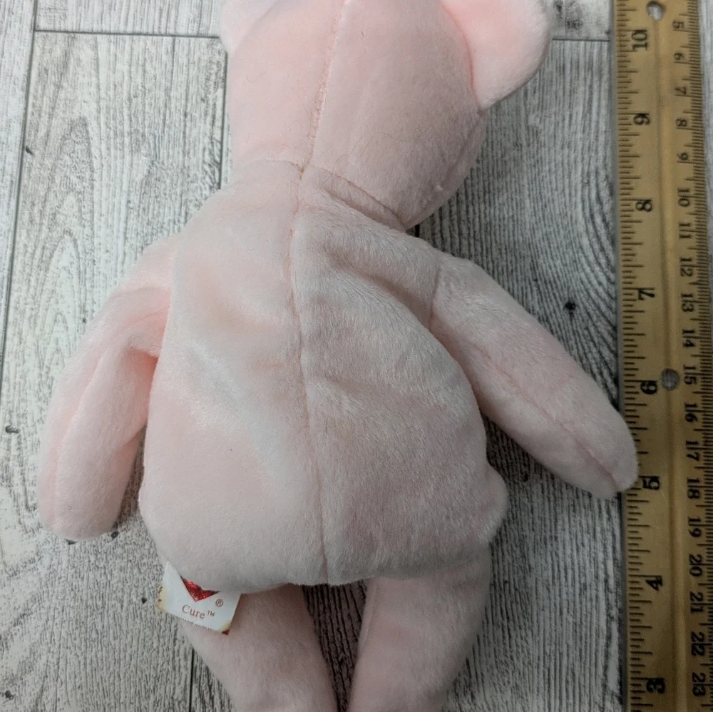 Ty Cure Light Pink Plush Bear